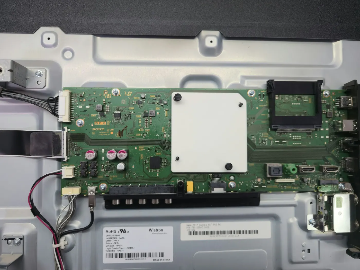 Placa principală a televizorului Sony KD-55XE8096